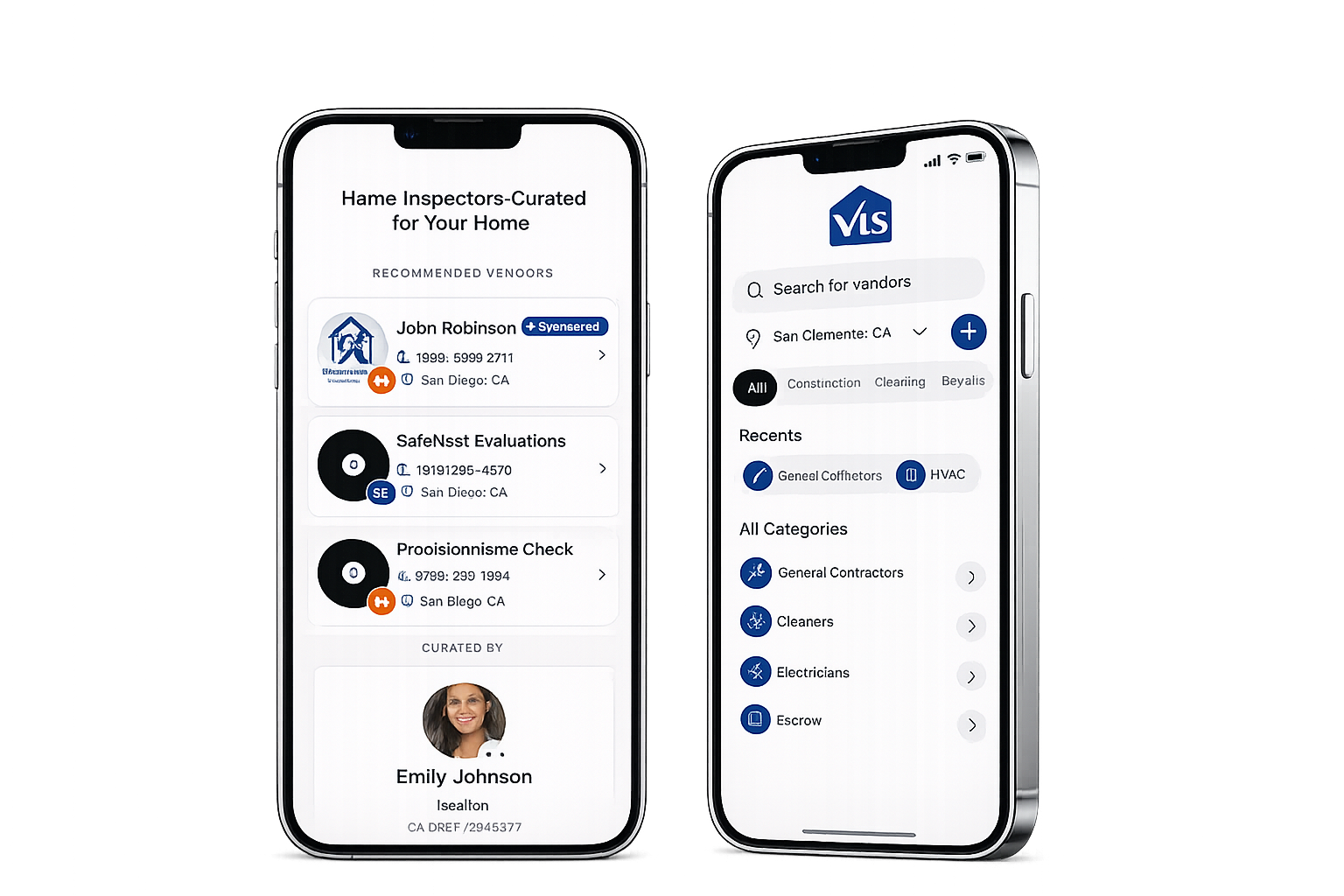 VLS app screenshot